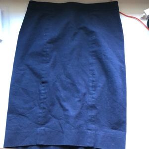 DONATED Gap Navy stretch pencil skirt